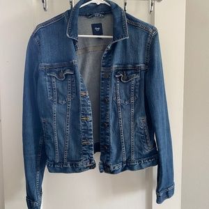 Dark Wash Gap Jean Jacket